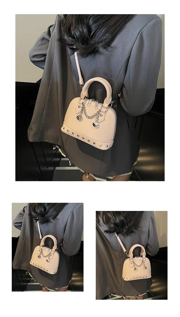 Silver Chain Satchel Bag for Women 2025 Spring — feature 13