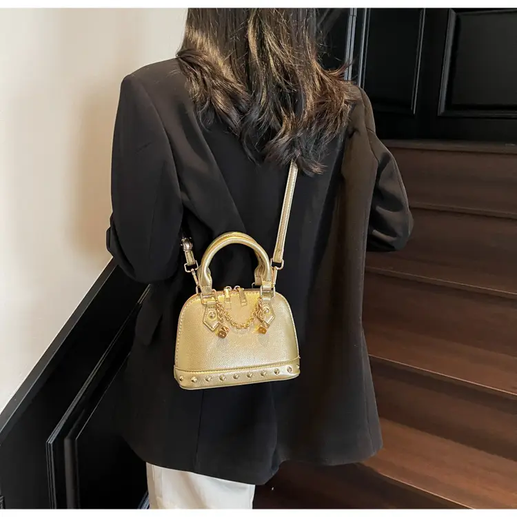 Silver Chain Satchel Bag for Women 2025 Spring — feature 24