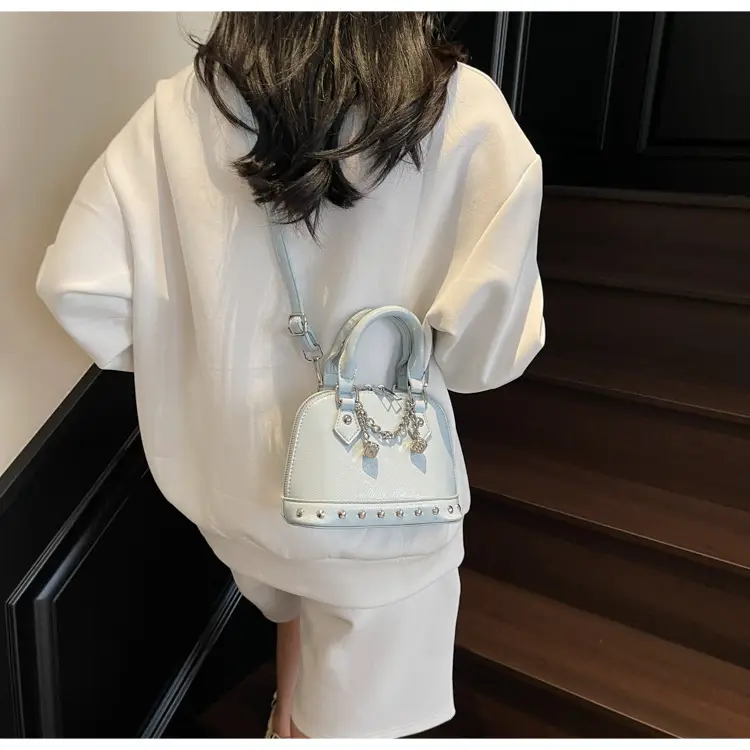 Silver Chain Satchel Bag for Women 2025 Spring — feature 30