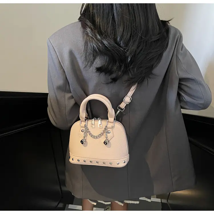 Silver Chain Satchel Bag for Women 2025 Spring — feature 37