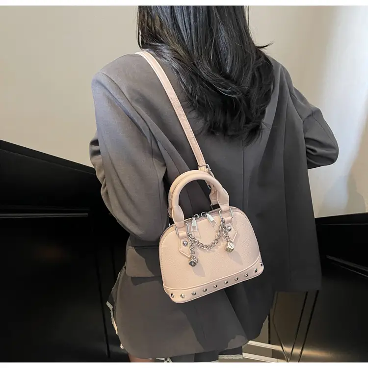 Silver Chain Satchel Bag for Women 2025 Spring — feature 38