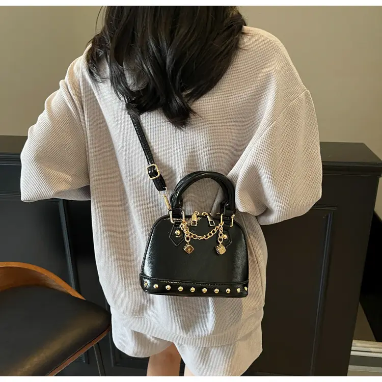 Silver Chain Satchel Bag for Women 2025 Spring — feature 41