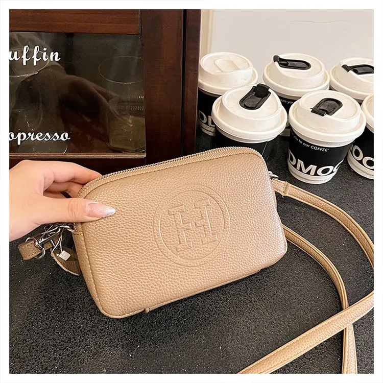 Black Cowhide Crossbody Bag for Women Multi Function — feature 23