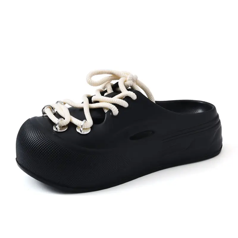 2025 New Slippers Women's Non-Slip Deodorant Summer Eva Slippers Non-Smelly Foot Dung Slippers Outdoor High-Level Slippers
