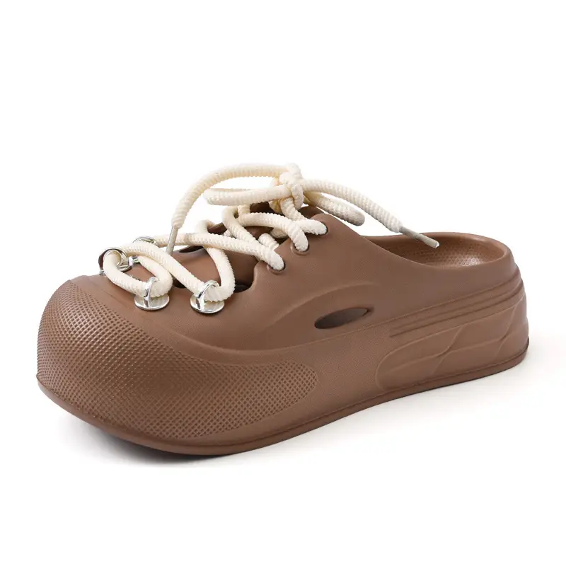 2025 New Slippers Women's Non-Slip Deodorant Summer Eva Slippers Non-Smelly Foot Dung Slippers Outdoor High-Level Slippers