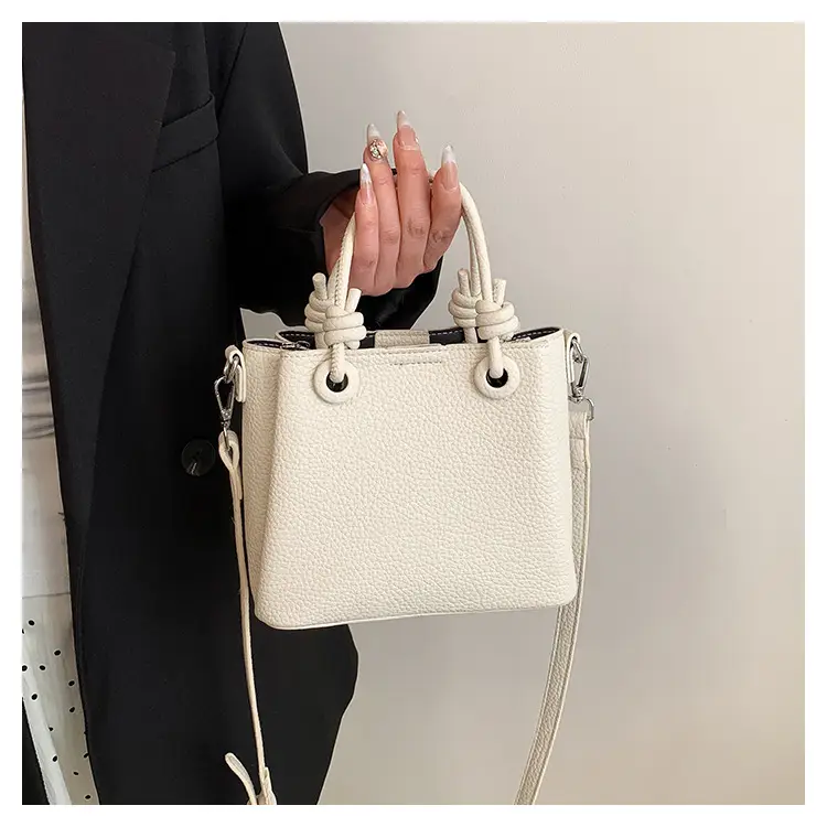 Women's Vintage Bucket Bag Tan 2025 New Arrival — feature 18