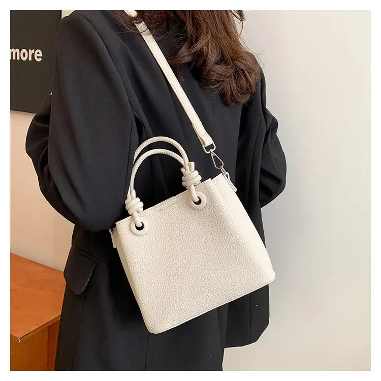 Women's Vintage Bucket Bag Tan 2025 New Arrival — feature 20