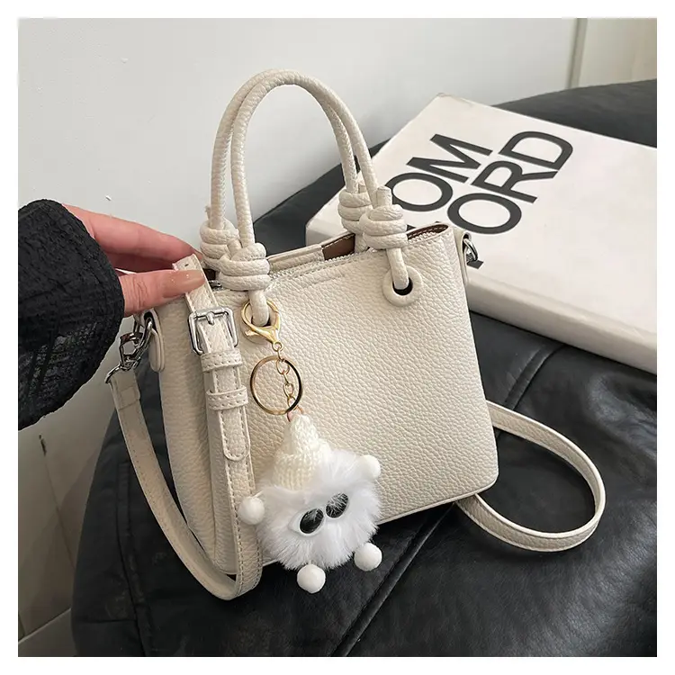 Women's Vintage Bucket Bag Tan 2025 New Arrival — feature 21