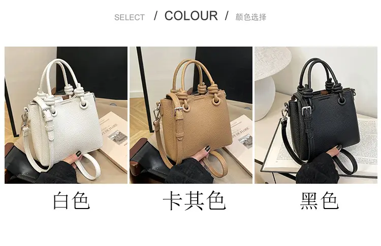Women's Vintage Bucket Bag Tan 2025 New Arrival — feature 5