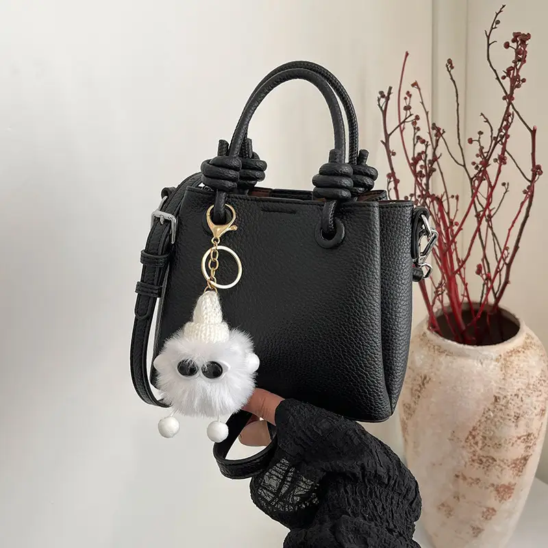 Women's Vintage Bucket Bag Tan 2025 New Arrival - Image 3
