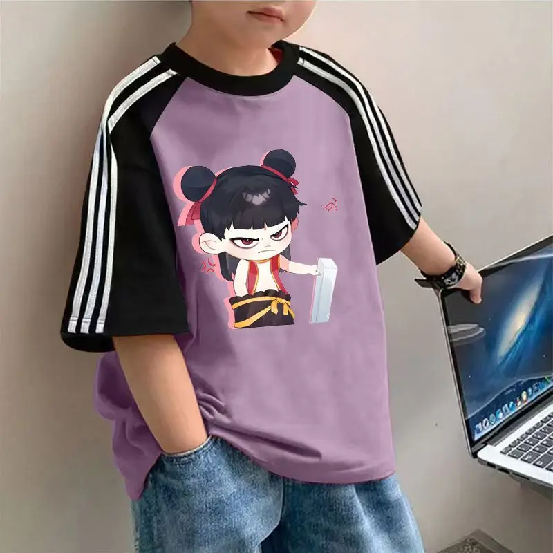Boys Cotton Short Sleeve T-Shirt with Cute Print 2025 - Image 5