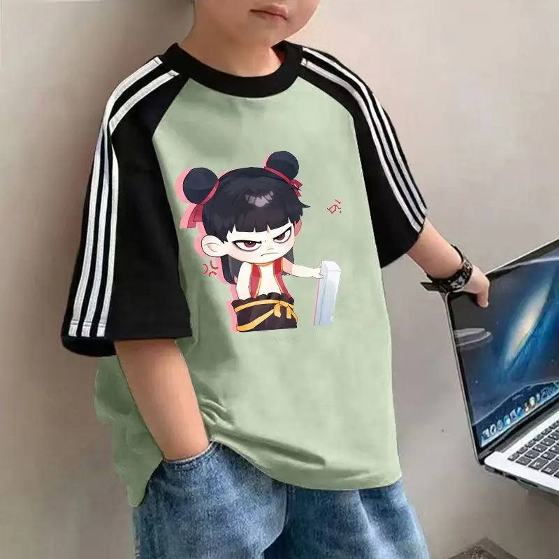 Boys Cotton Short Sleeve T-Shirt with Cute Print 2025 - Image 3