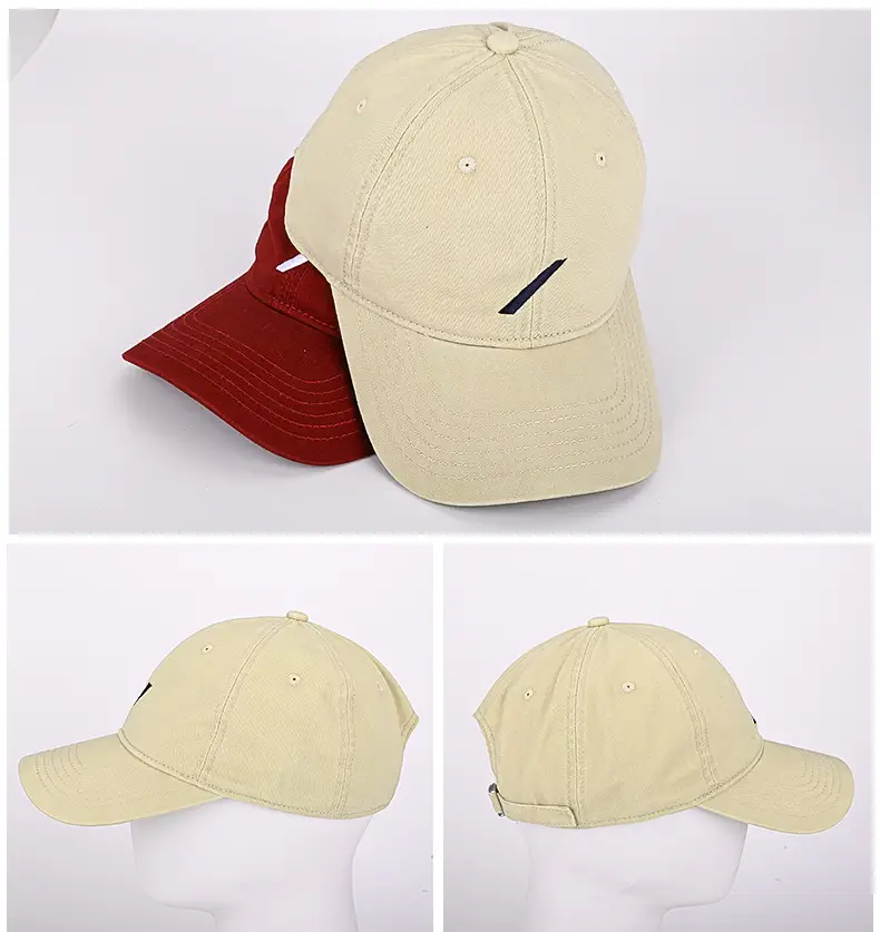Pure Cotton Embroidered Baseball Cap Cross-Border — feature 13