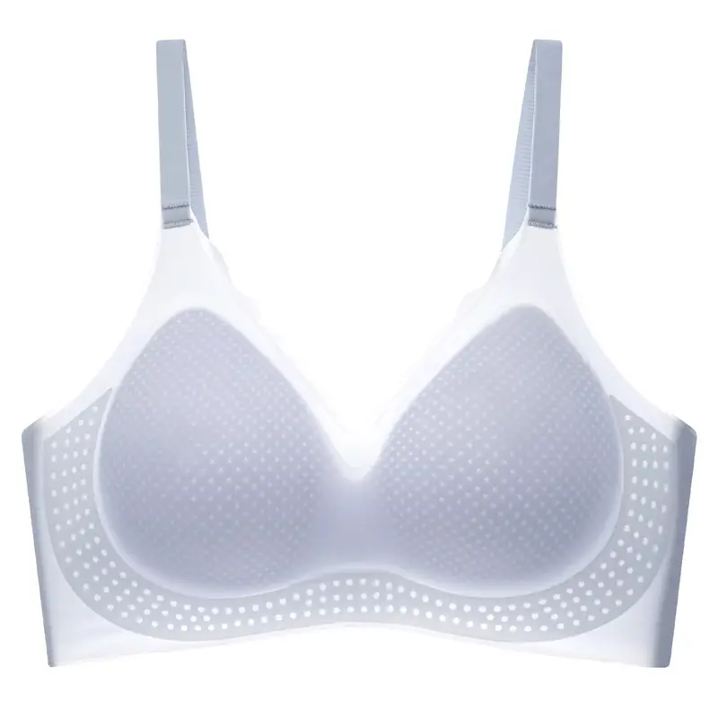 Black Traceless Women's Bra M-2 XL Soft Support - Image 34