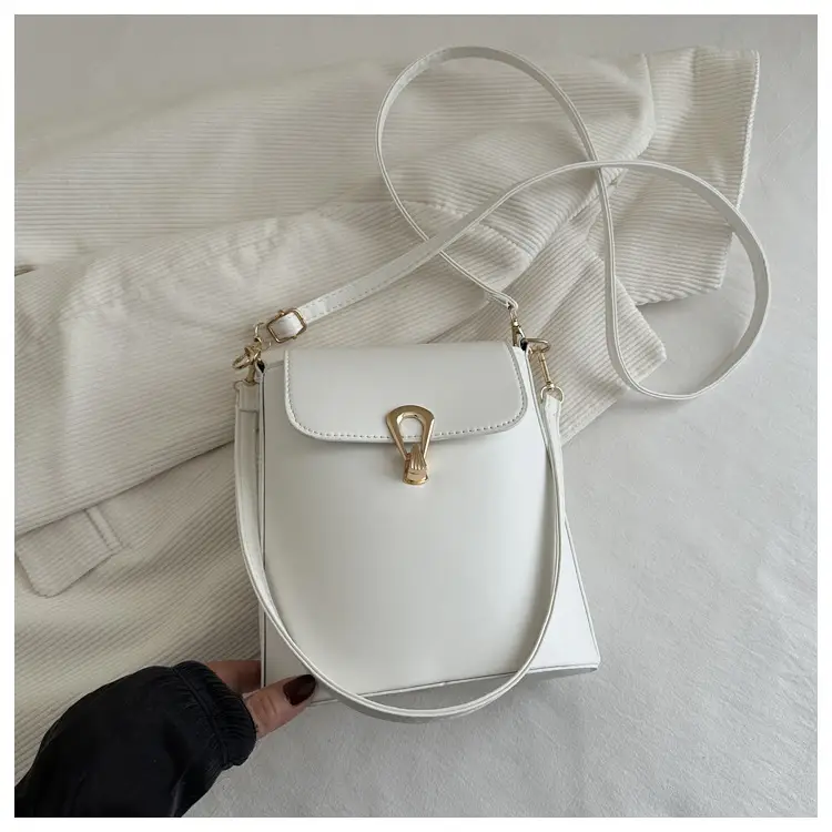 Pink Textured Shoulder Crossbody Bag for Women — feature 25