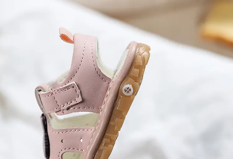 Pink Cute Bunny Baby Sandals for Girls 6-12M β feature 7