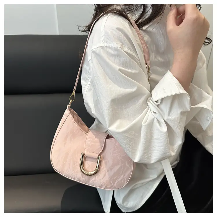 White Vintage Women's Shoulder Bag 2025 Spring New — feature 15