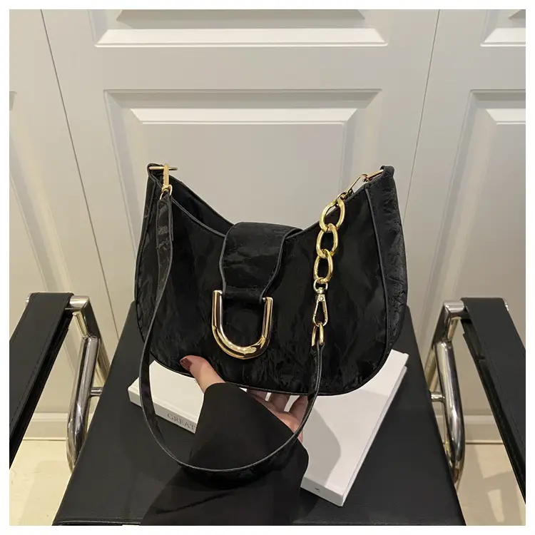 White Vintage Women's Shoulder Bag 2025 Spring New — feature 24