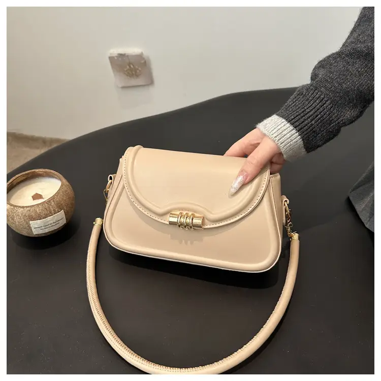 White Underarm Latch Shoulder Crossbody Bag for Women — feature 21