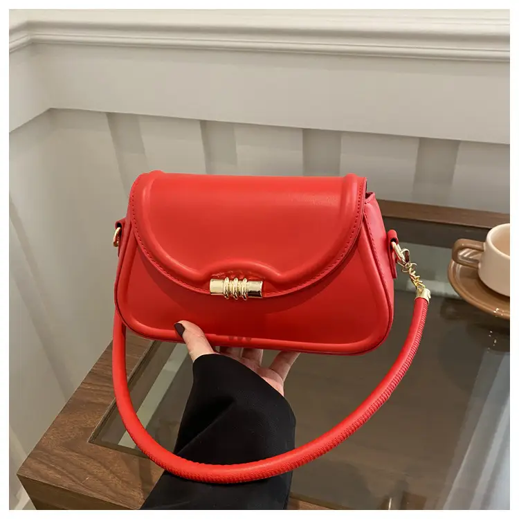 White Underarm Latch Shoulder Crossbody Bag for Women — feature 30