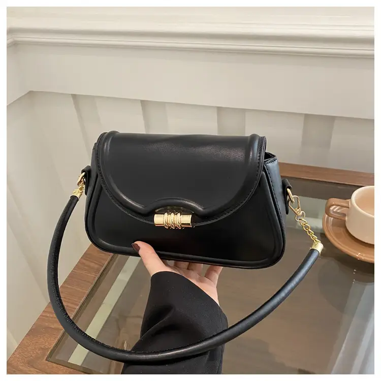 White Underarm Latch Shoulder Crossbody Bag for Women — feature 33