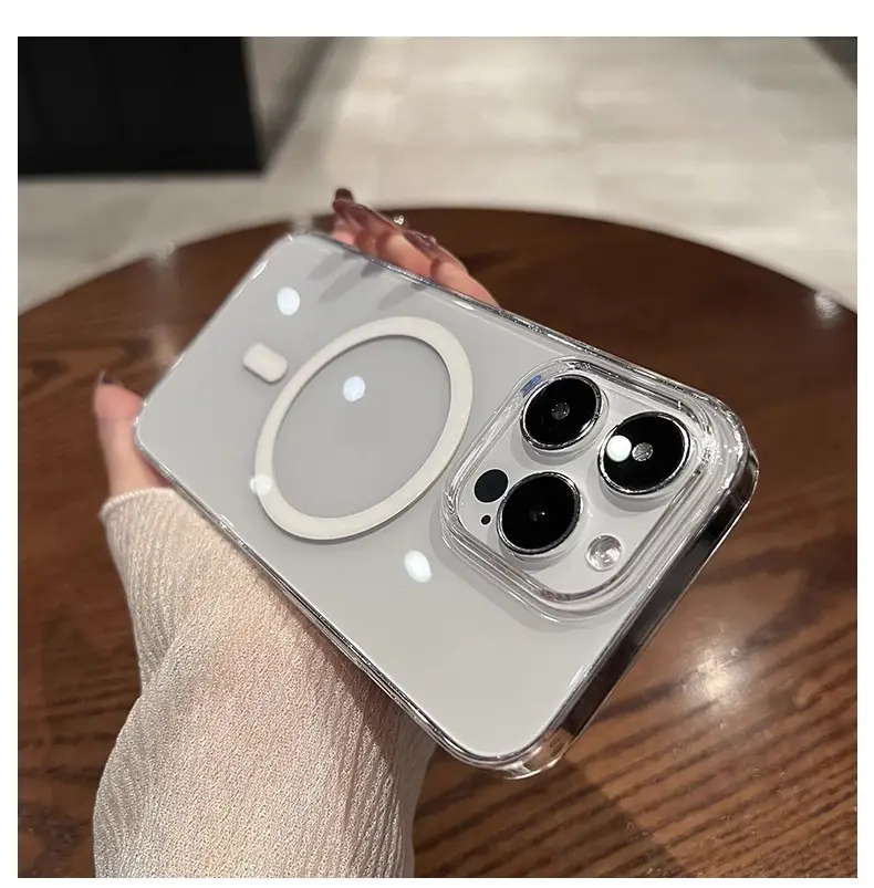 Magnetic Phone Case for Apple 17 Pro Air Transparent Shockproof — feature 50