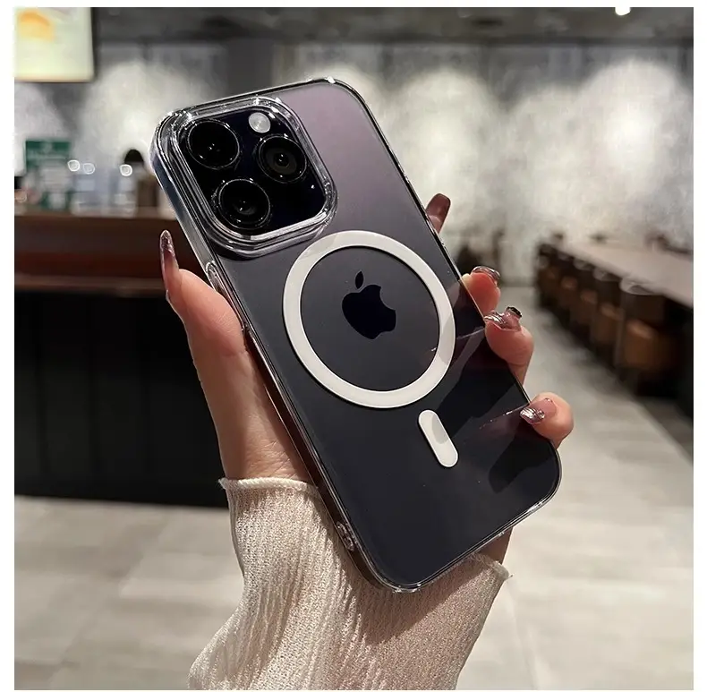 Magnetic Phone Case for Apple 17 Pro Air Transparent Shockproof — feature 51
