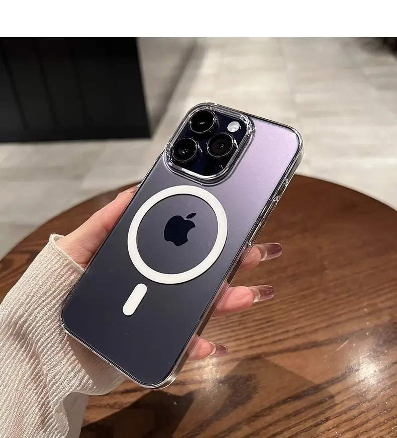 Magnetic Phone Case for Apple 17 Pro Air Transparent Shockproof — feature 53