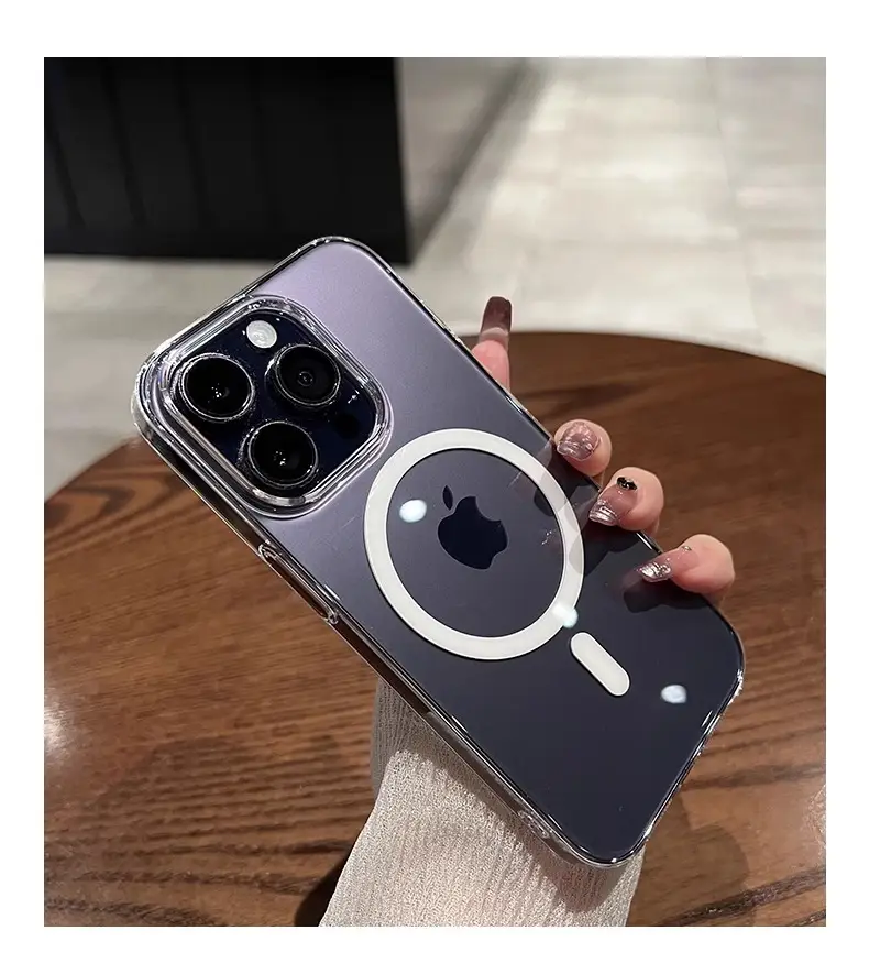 Magnetic Phone Case for Apple 17 Pro Air Transparent Shockproof — feature 54