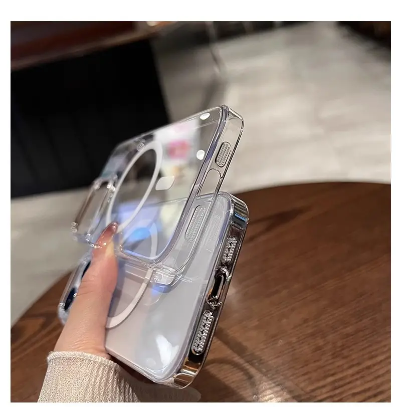 Magnetic Phone Case for Apple 17 Pro Air Transparent Shockproof — feature 55
