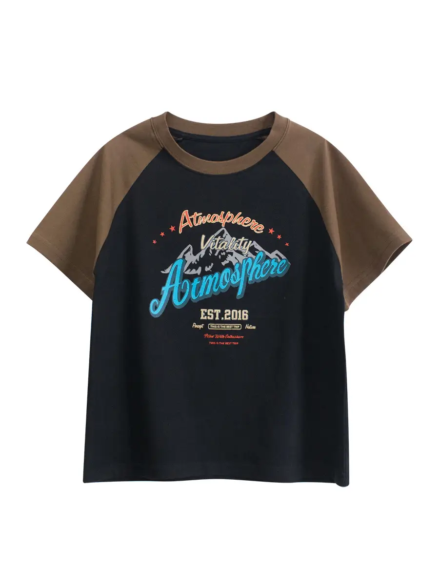 Atmosphere Varsity Boys T-Shirt Cotton Medium to XL - Image 2