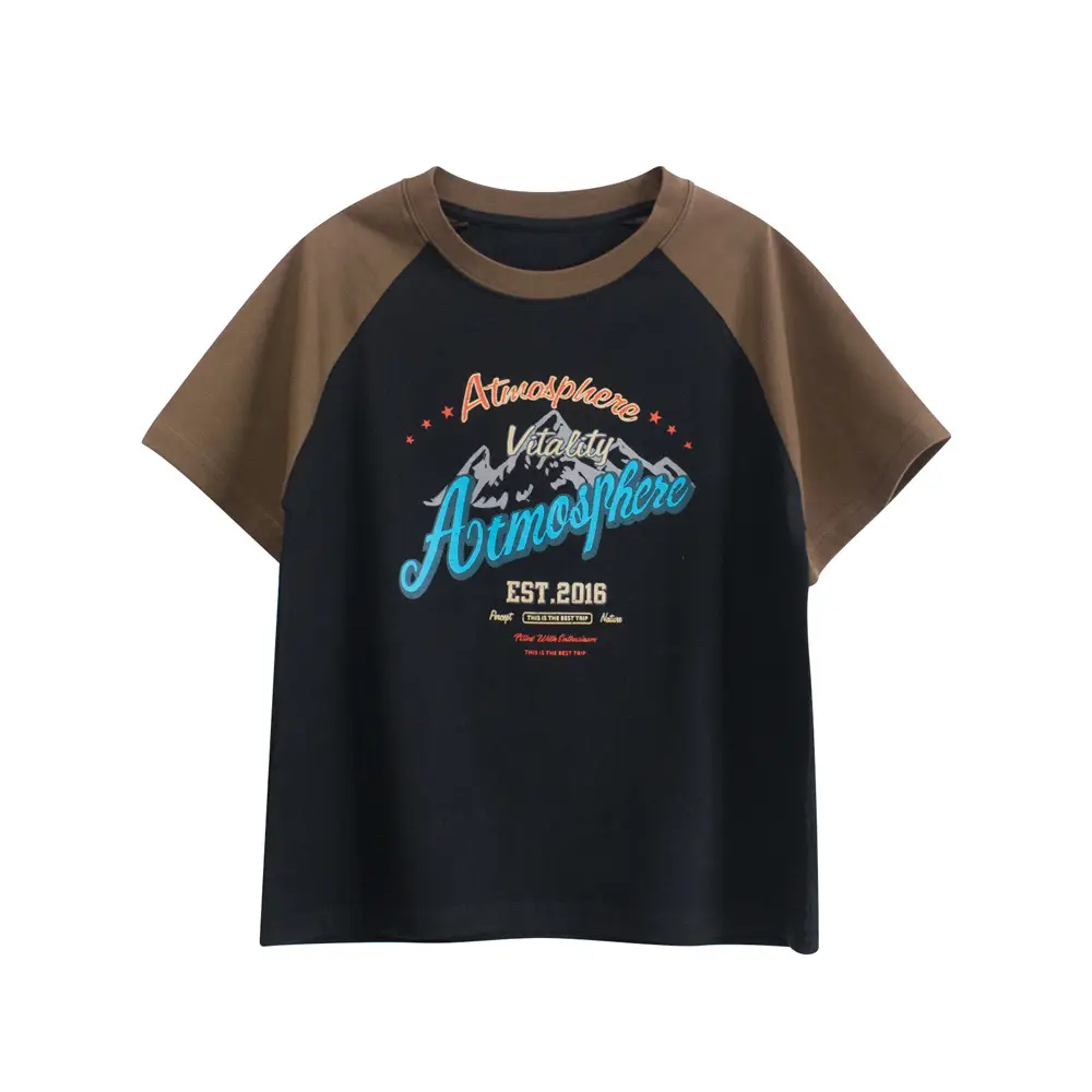 Atmosphere Varsity Boys T-Shirt Cotton Medium to XL