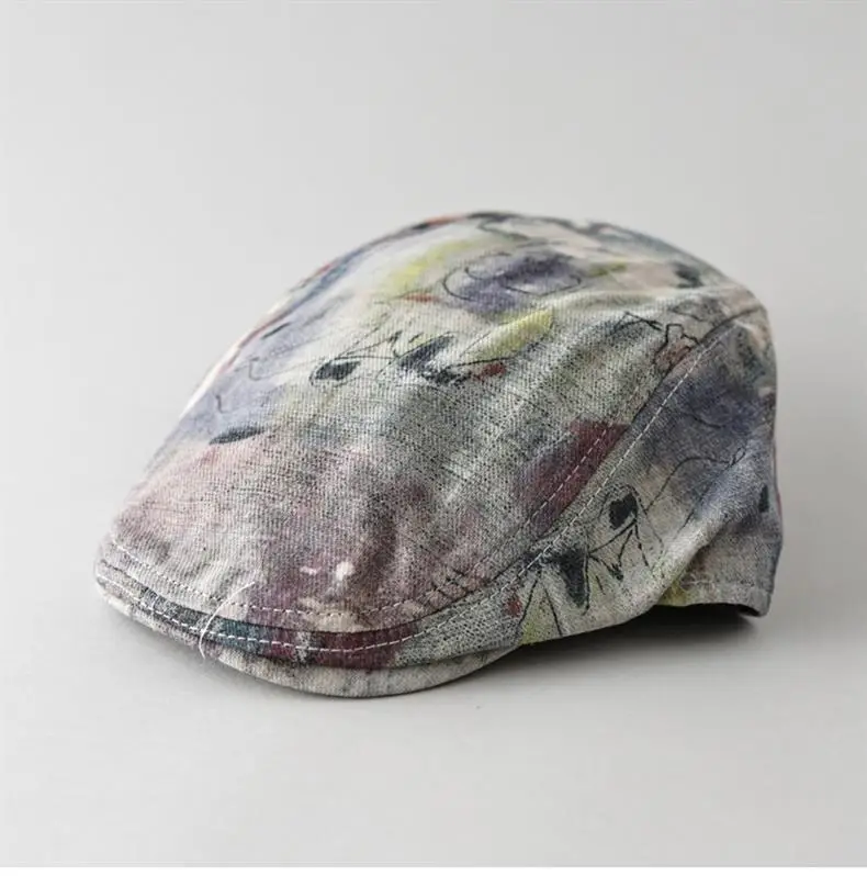 American Style Retro Graffiti Cap Men Women Spring Summer — feature 2