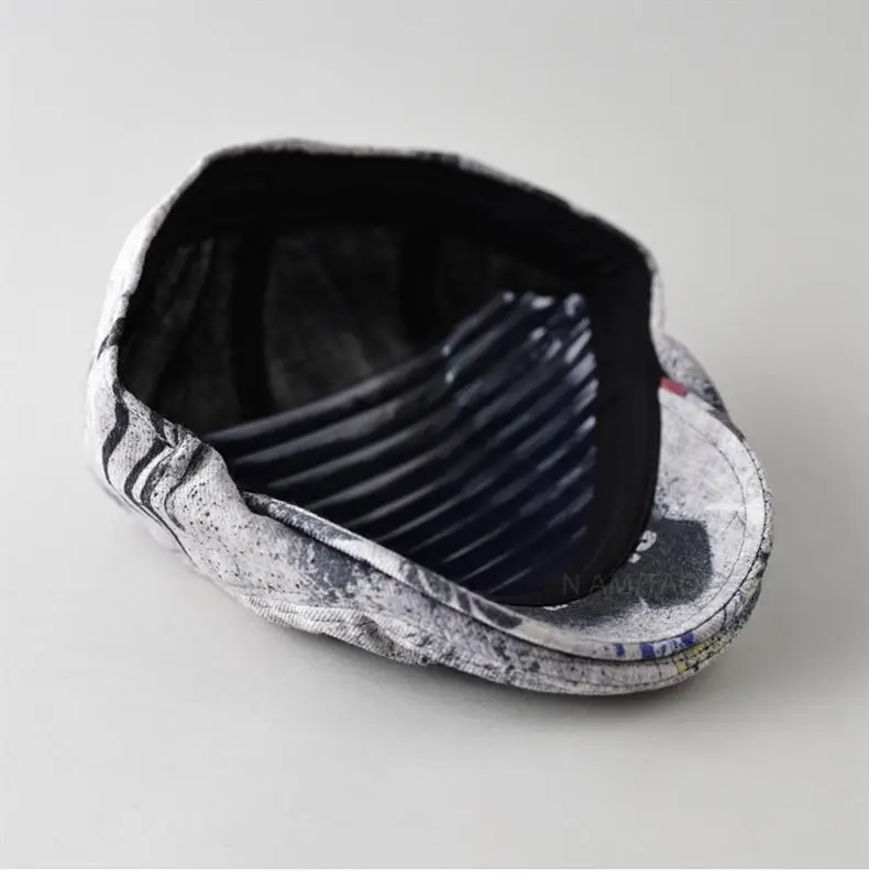 American Style Retro Graffiti Cap Men Women Spring Summer — feature 6