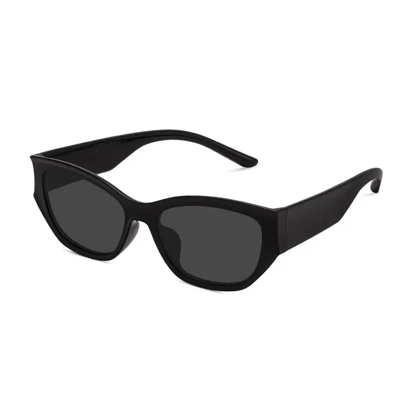 80373Y2K Black Sports Sunglasses with Dark Lens - Image 11