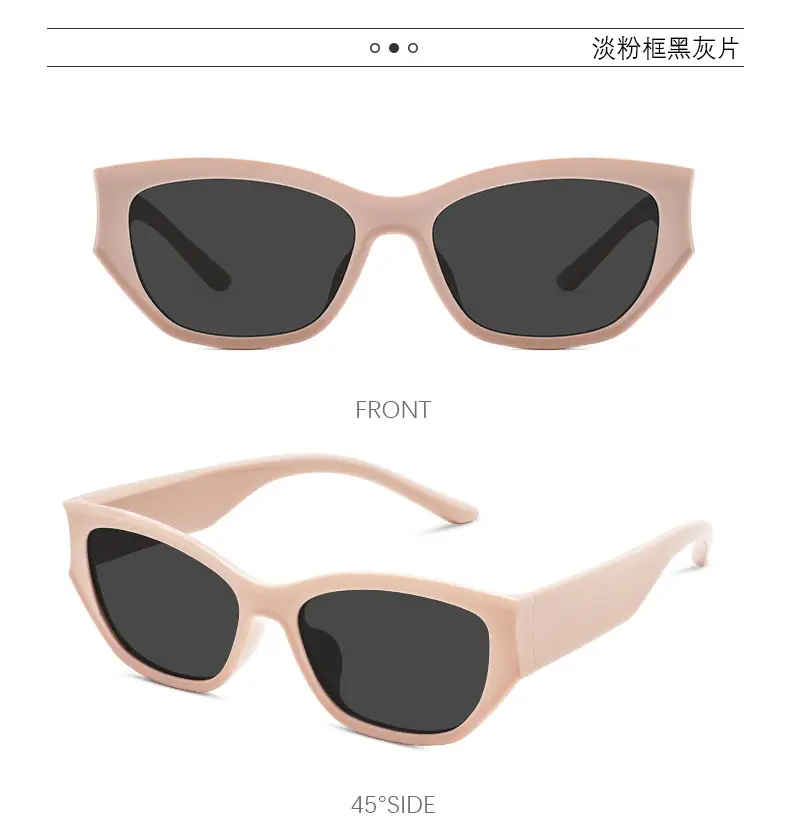 80373Y2K Black Sports Sunglasses with Dark Lens — feature 11