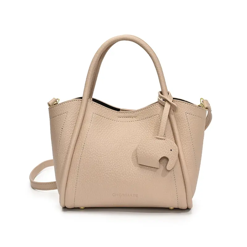 Vintage Fashion Large Capacity Tote Bag Women's 2025 Spring New Fashionable Casual Shoulder Bag Solid Color Simple Crossbody Bag