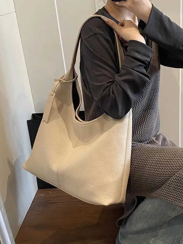 Pink Women's Shoulder Bag 2026 Spring Large Capacity - Image 9