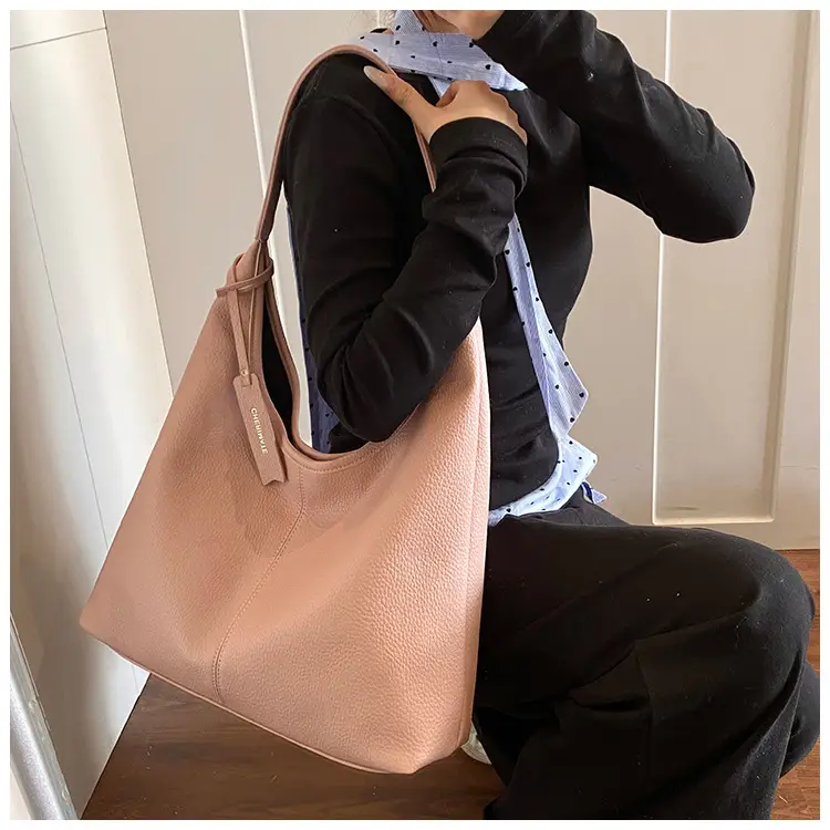 Pink Women's Shoulder Bag 2026 Spring Large Capacity — feature 7