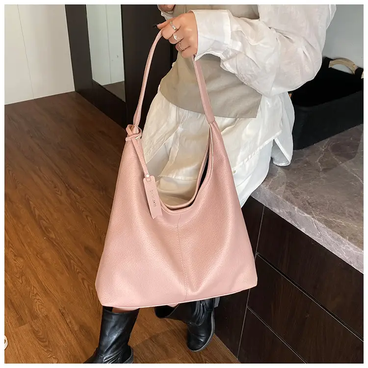 Pink Women's Shoulder Bag 2026 Spring Large Capacity — feature 8