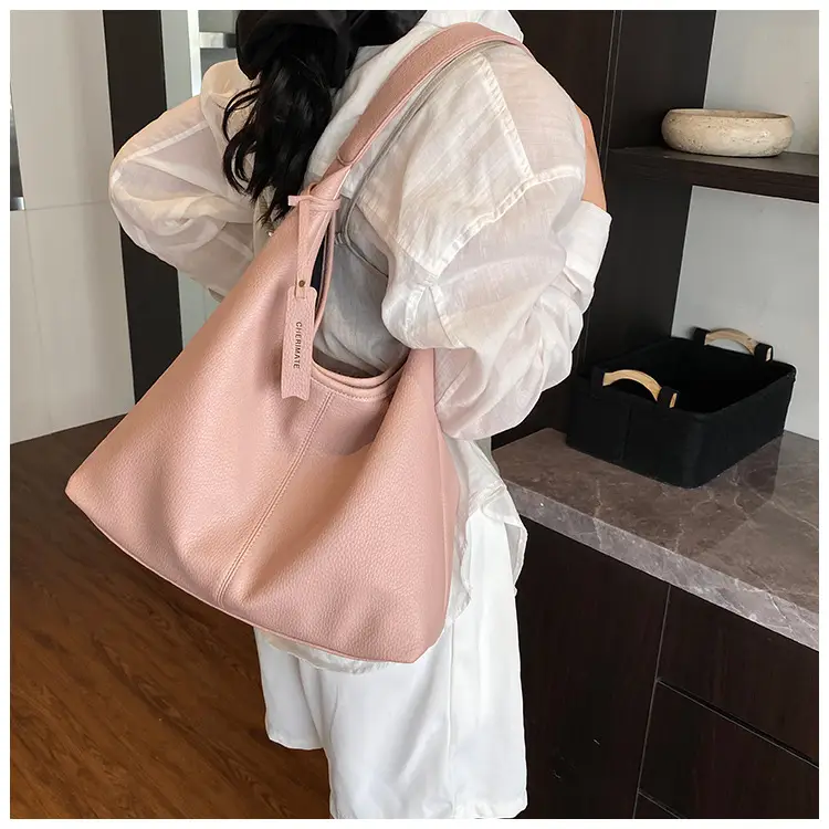 Pink Women's Shoulder Bag 2026 Spring Large Capacity — feature 9