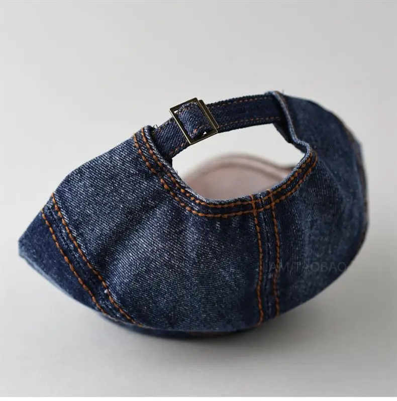 Retro Denim Forward Hat for Men Summer Wear — feature 11