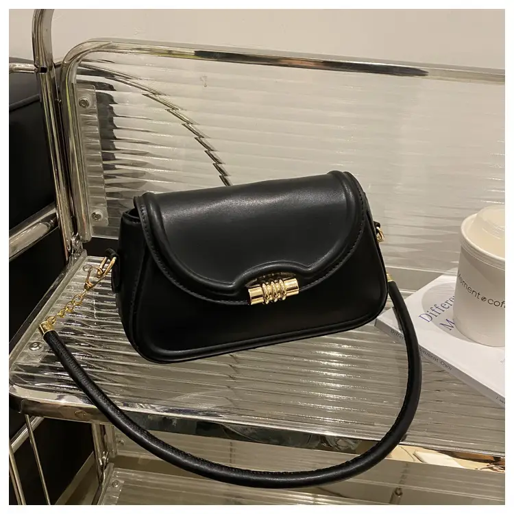 Women's Black Crossbody Bag Korean Style 2025 — feature 12