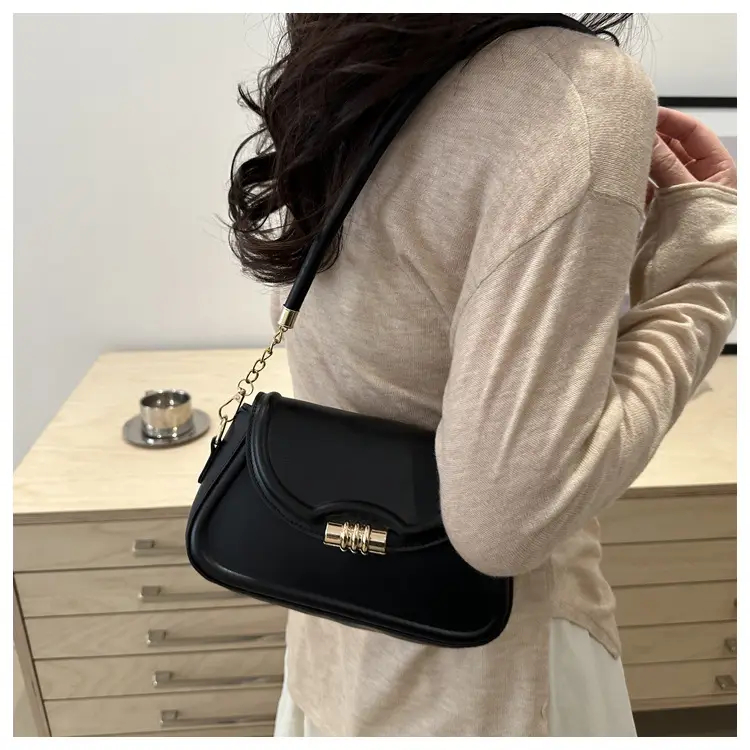 Women's Black Crossbody Bag Korean Style 2025 — feature 28
