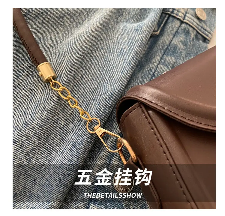 Women's Black Crossbody Bag Korean Style 2025 — feature 5