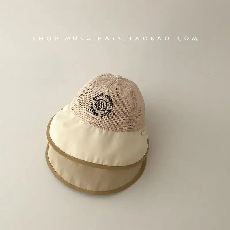Baby's Korean Style Sun Hat with Large Brim — feature 10