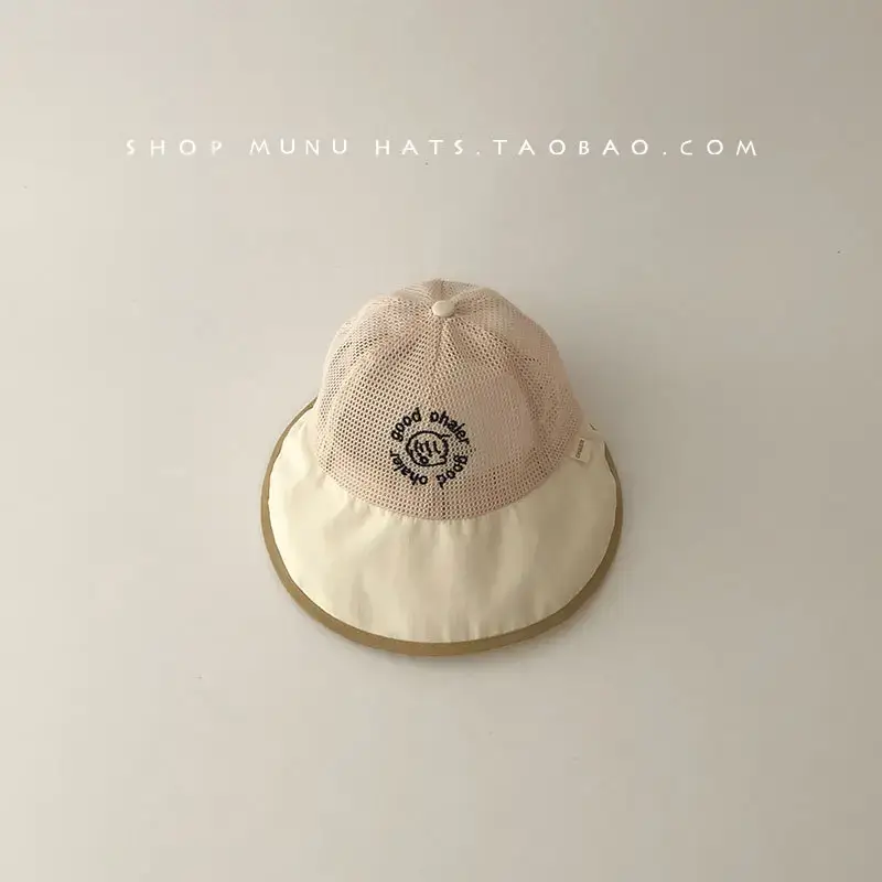 Baby's Korean Style Sun Hat with Large Brim — feature 12