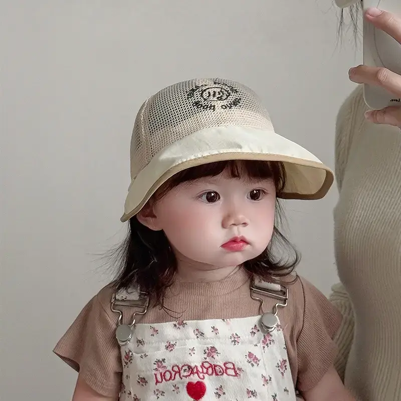 Baby's Korean Style Sun Hat with Large Brim — feature 3