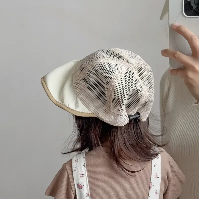 Baby's Korean Style Sun Hat with Large Brim — feature 4