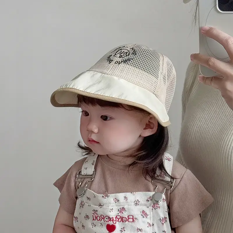 Baby's Korean Style Sun Hat with Large Brim — feature 6